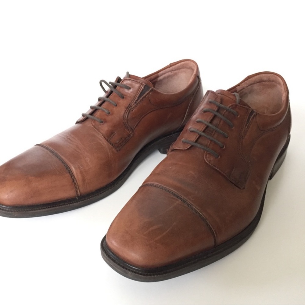 Johnston & Murphy Waterproof Cap Toe Shoes